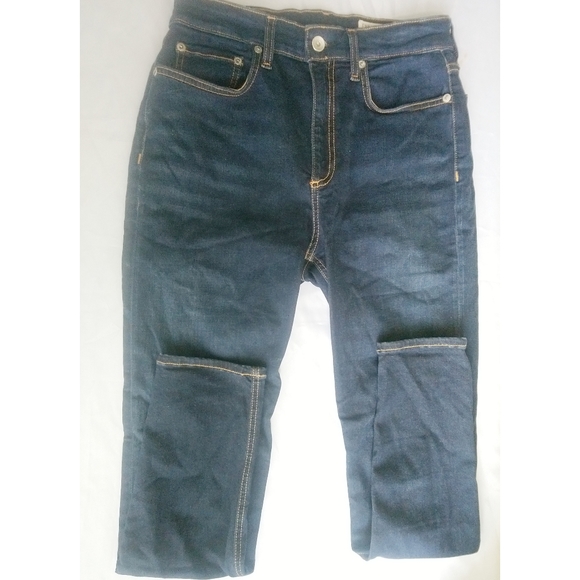 Rag & bone Nina Hi Rise Skinny Women's Jeans Size 28 Dark blue - Picture 1 of 5
